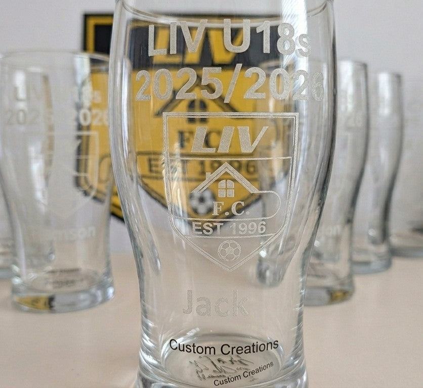 Personalised Pint Glass