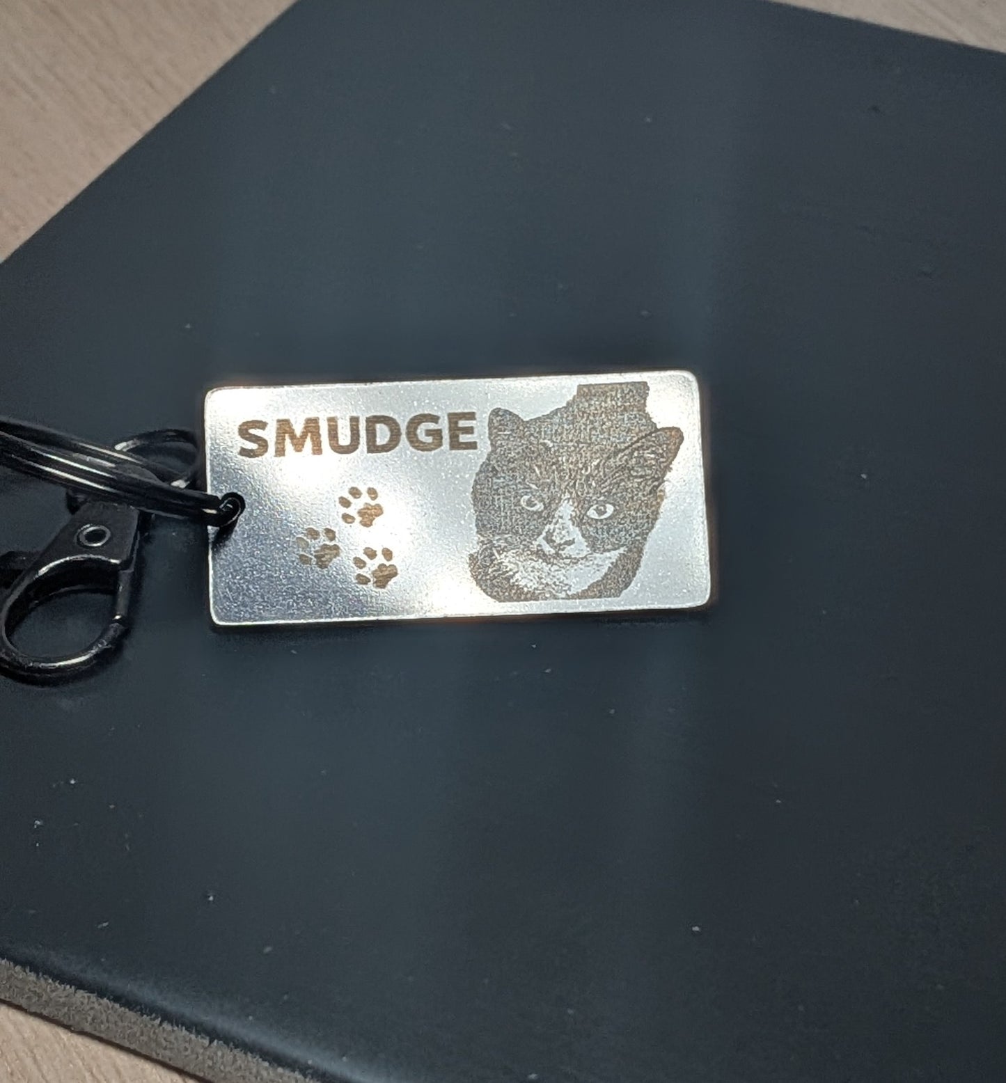 Custom Pet Portrait Keychain