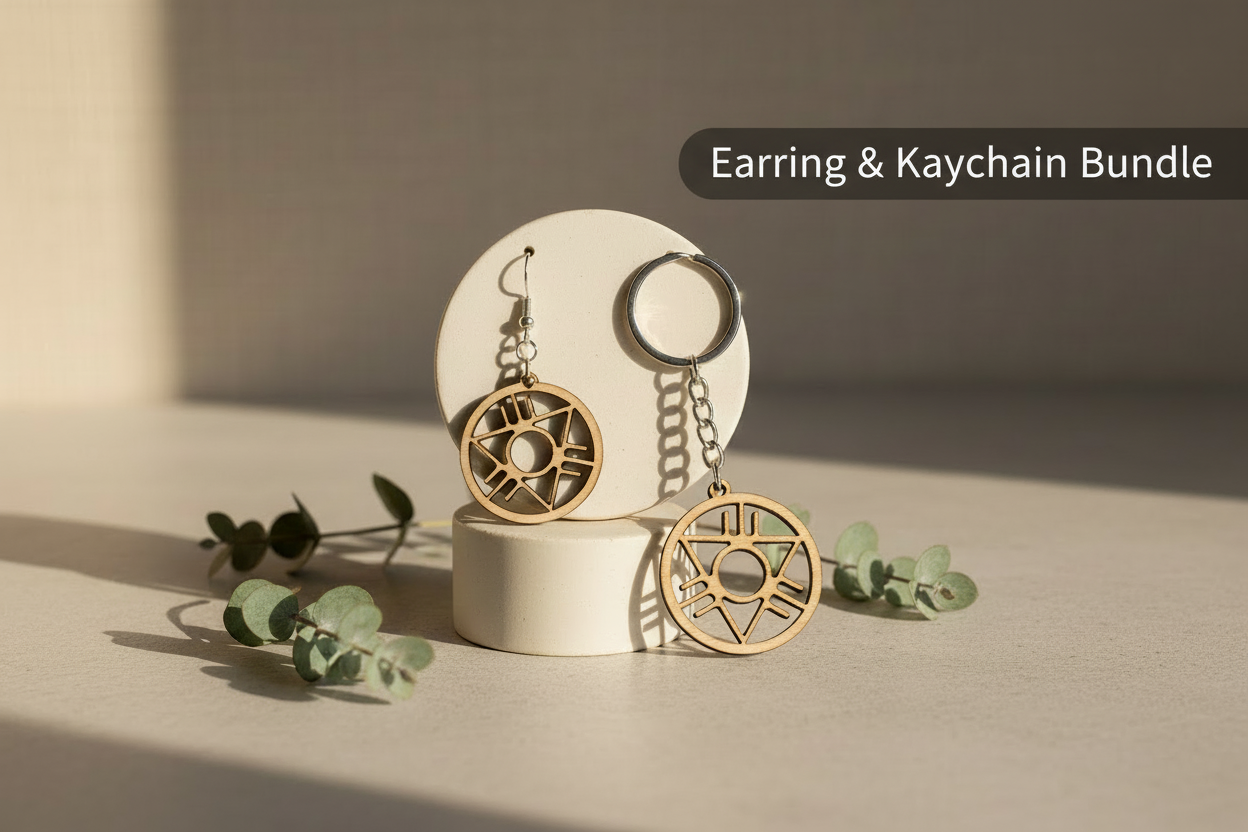 Earring & Keychain Bundle