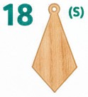 Wooden Earring Bundle (D1)  – 18 Designs