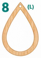 Wooden Earring Bundle (D1)  – 18 Designs