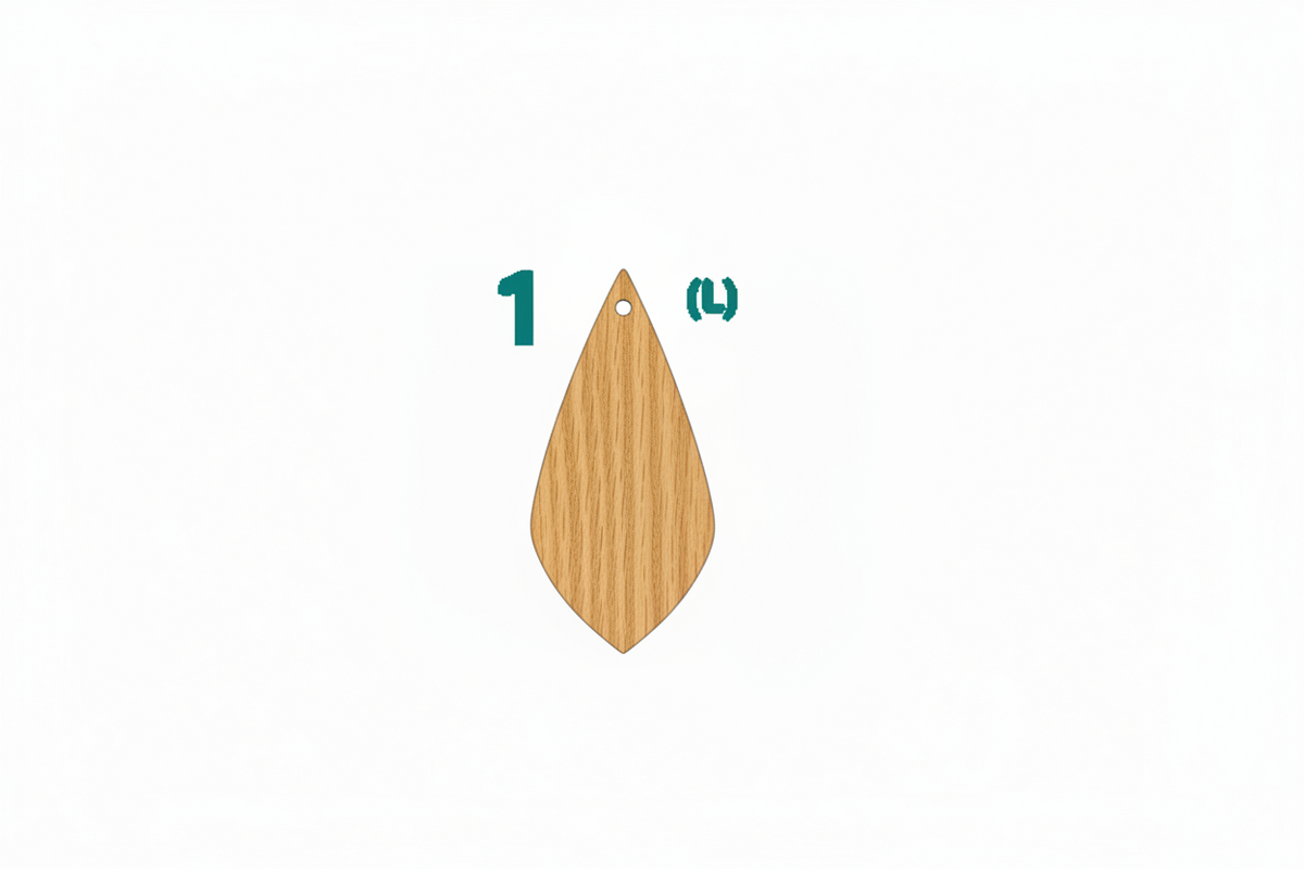 Wooden Earring Bundle (D2) – 18 Designs