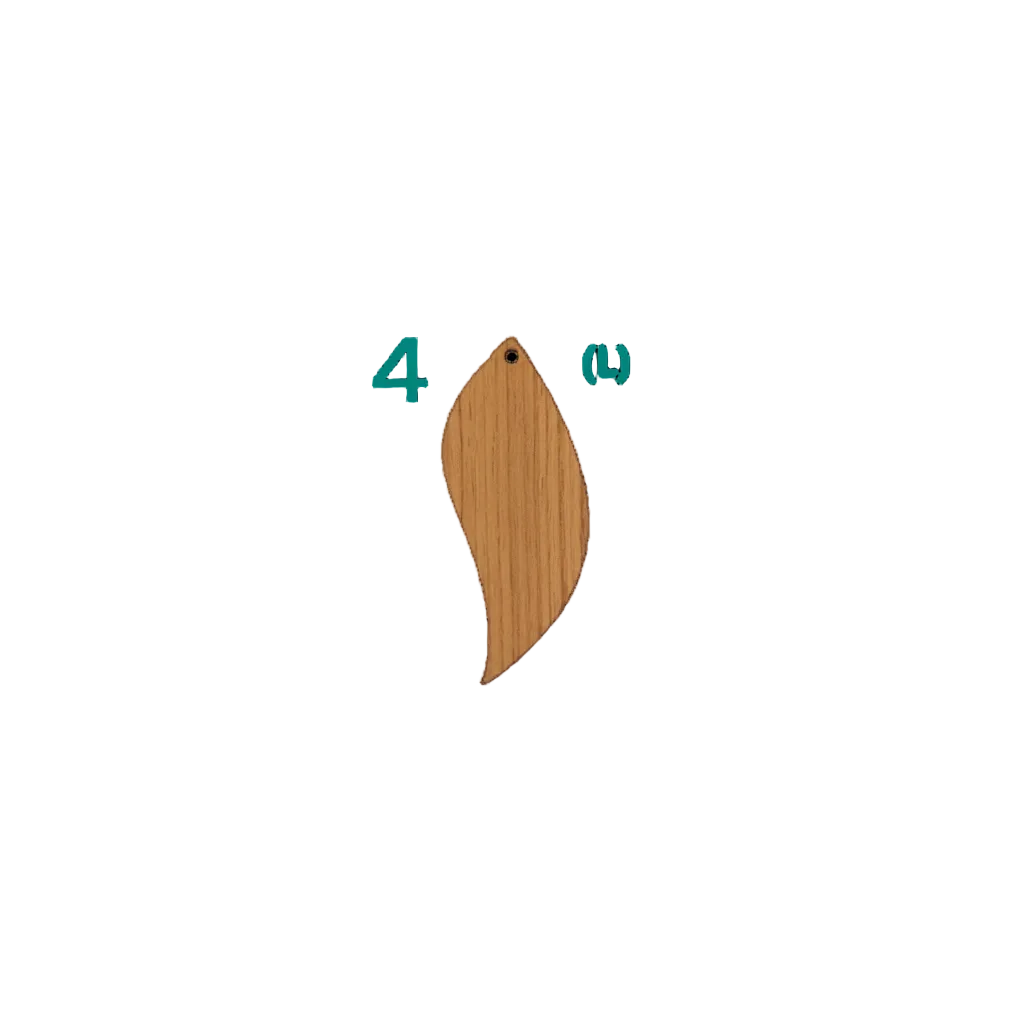 Wooden Earring Bundle (D2) – 18 Designs
