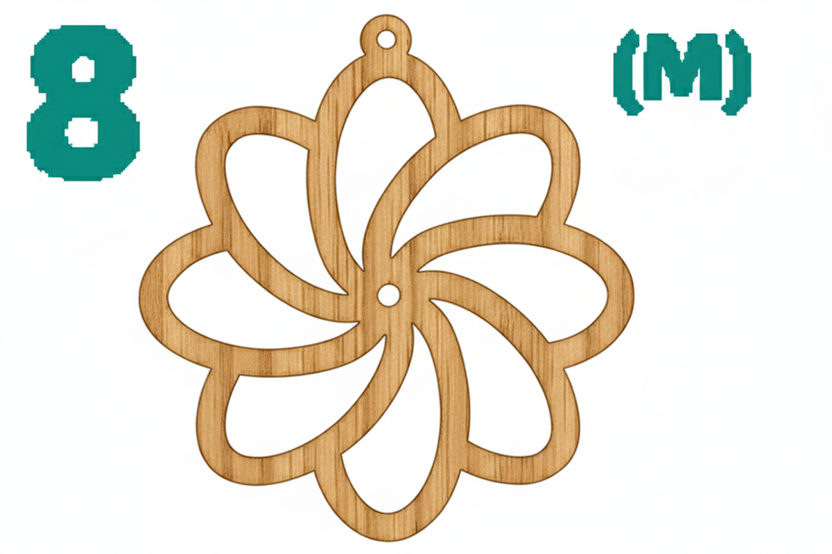 Wooden Earring Bundle (D2) – 18 Designs