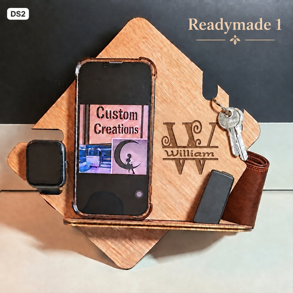Personalised Wooden Docking Station