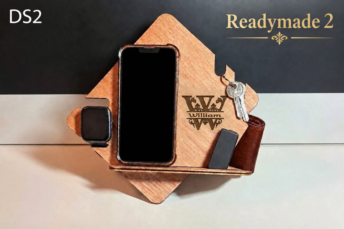 Personalised Wooden Docking Station