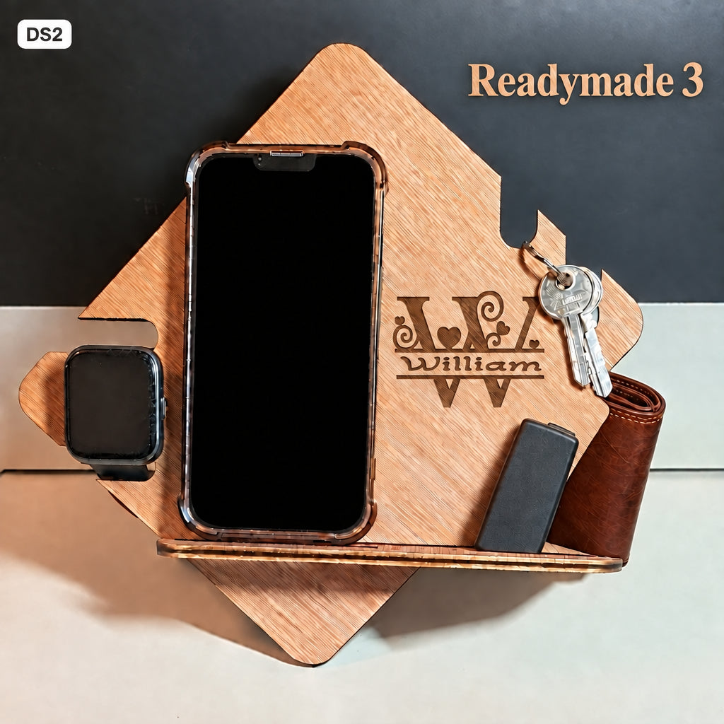 Personalised Wooden Docking Station