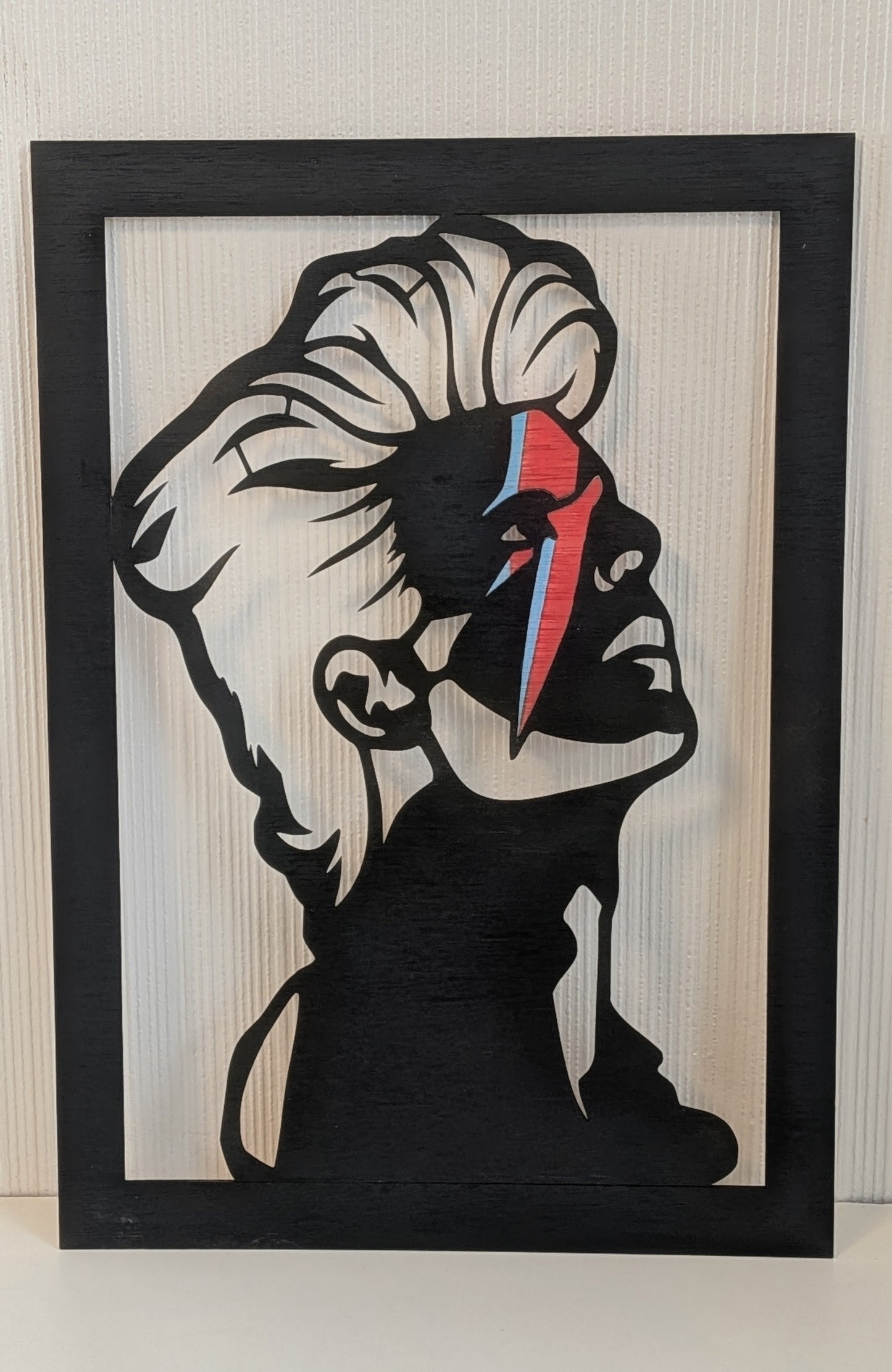 David Bowie Wooden Wall Art