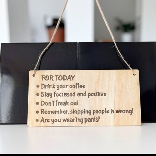 Novelty Wooden Plaques
