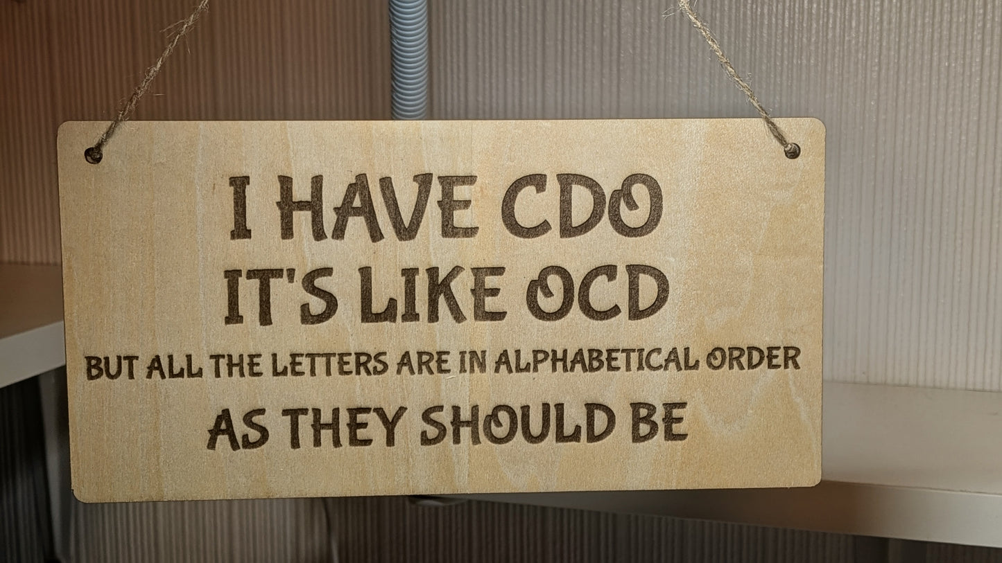 Novelty Wooden Plaques