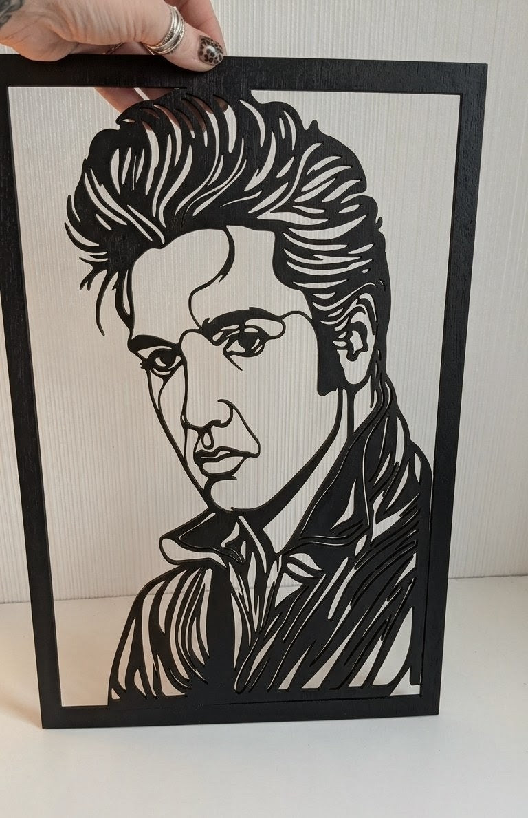 Elvis Presley Wooden Wall Art