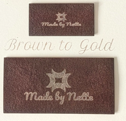 Custom Logo Labels – PU Laserable Leatherette