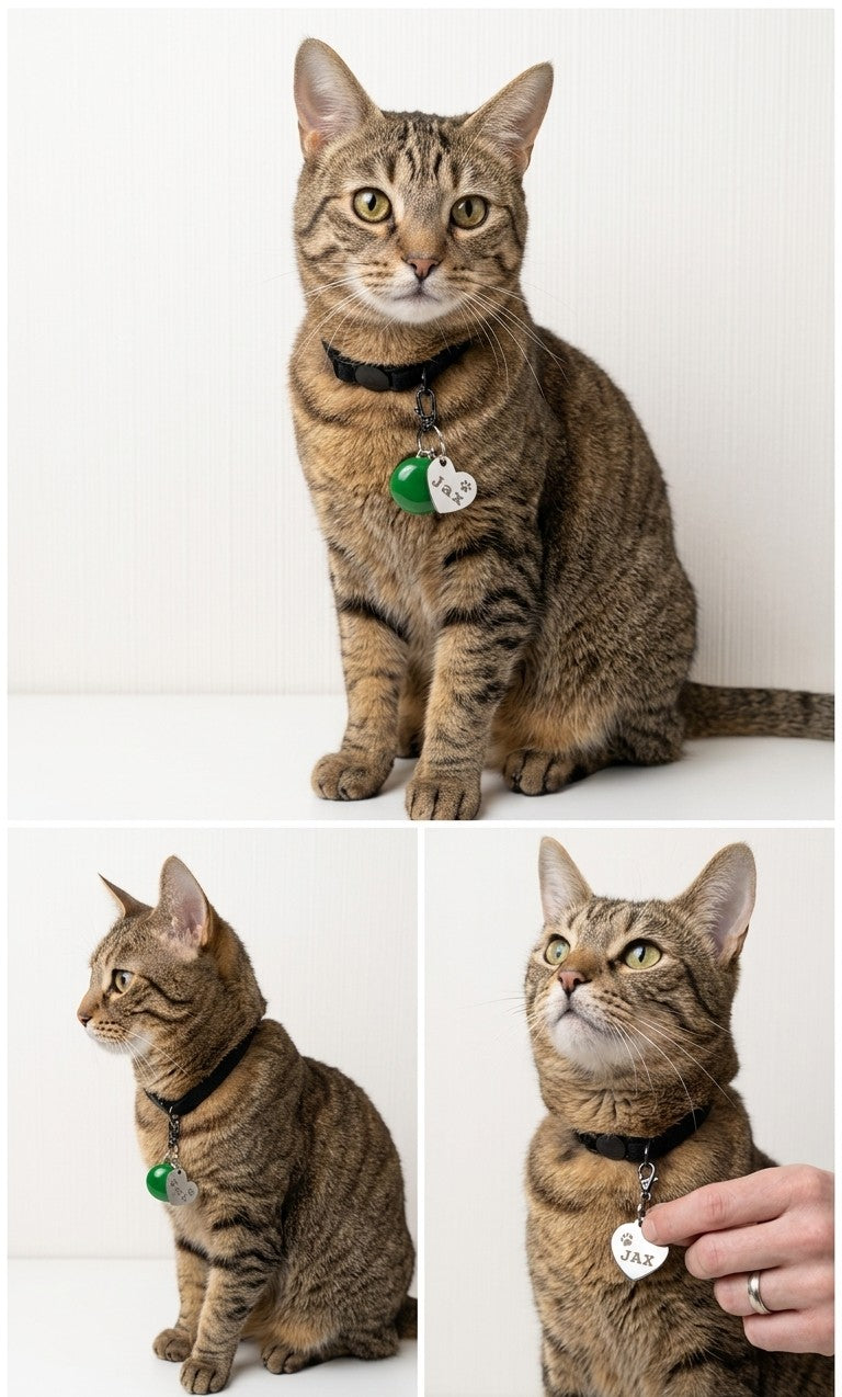 Personalised Pet Tag with LED Light