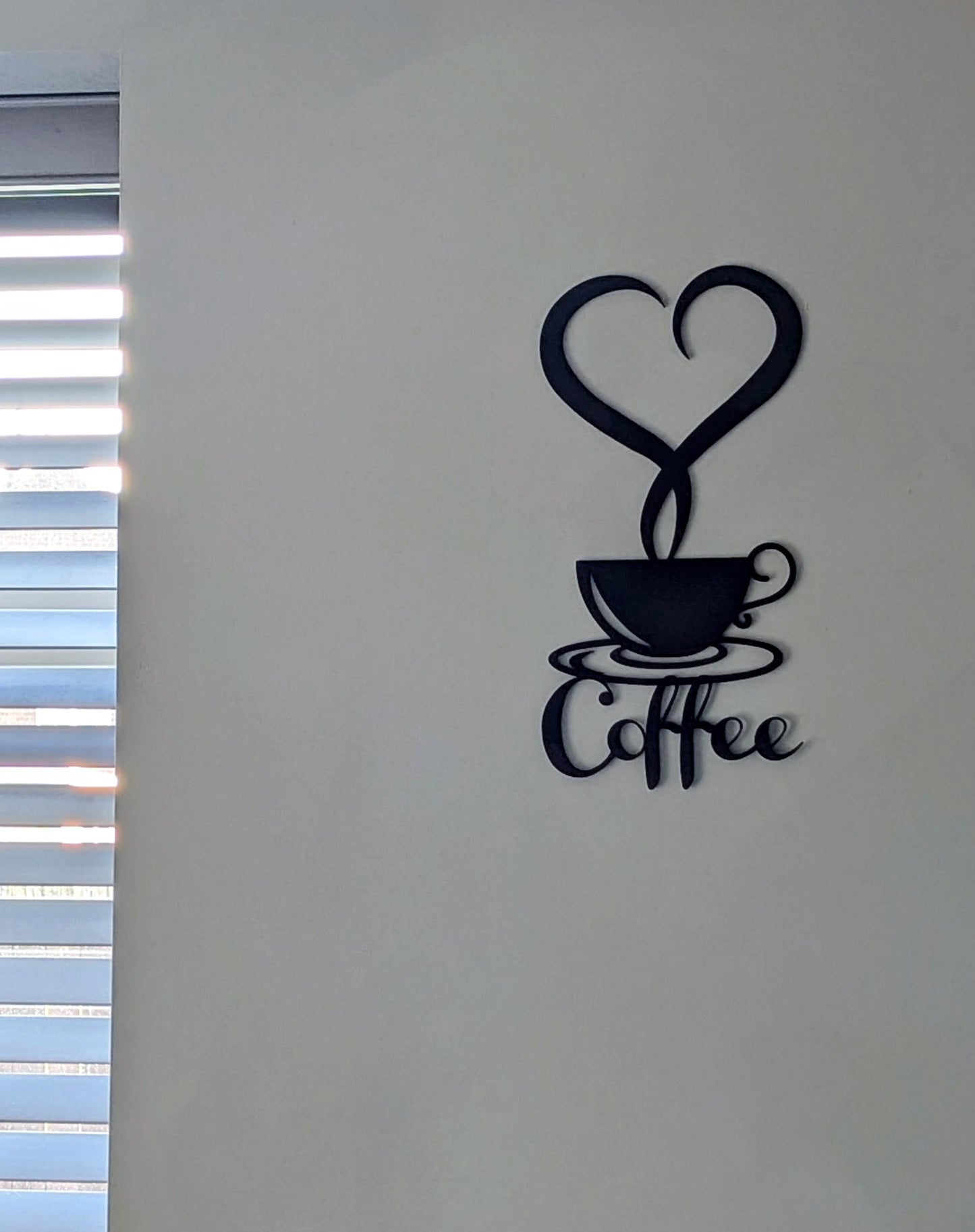 Coffee Love Acrylic Wall Art - Kitchen Decor
