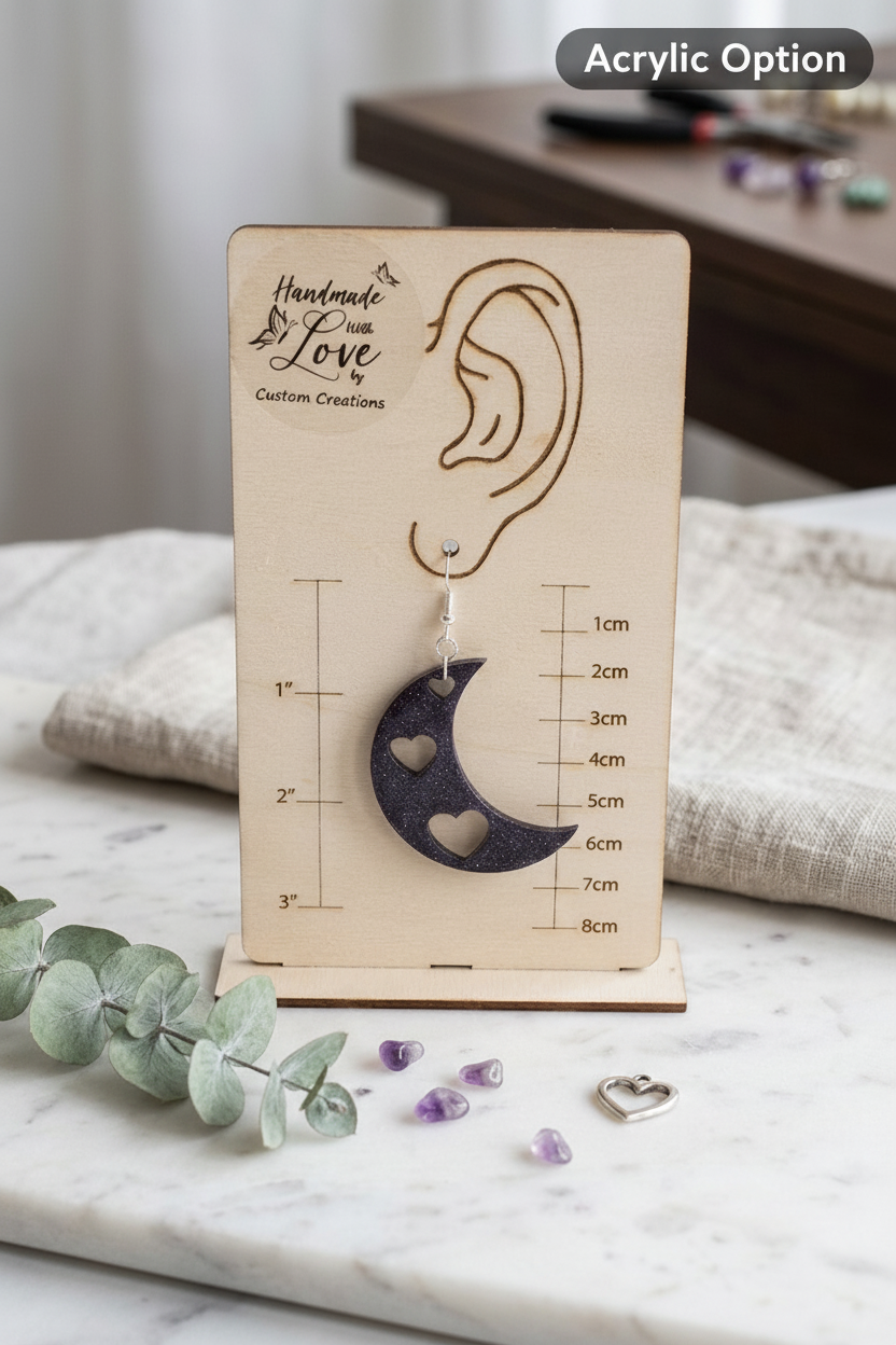 Acrylic Option Earring Image