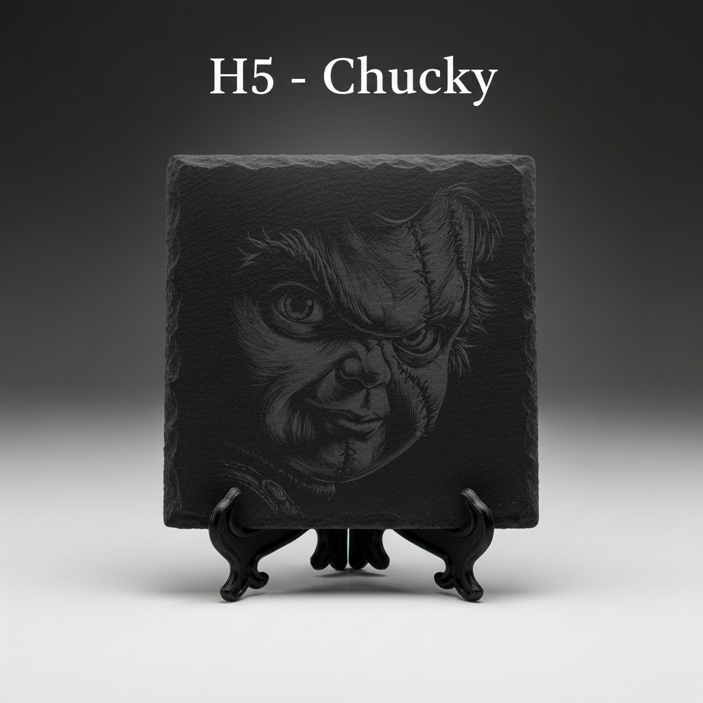Chucky 2 Slate Coaster