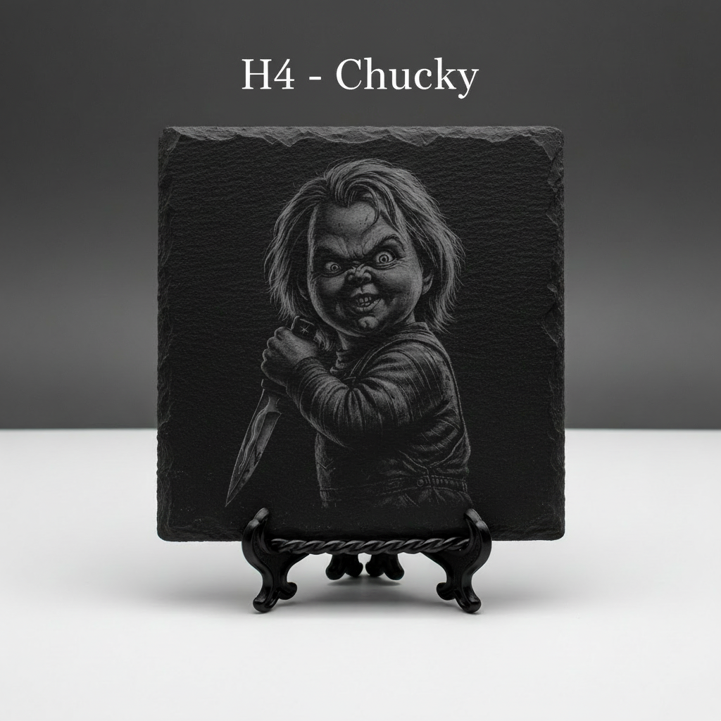 Chucky Slate Coaster