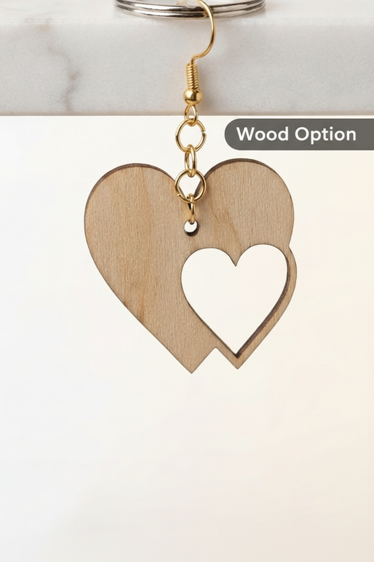 Combined Hearts Wood Option