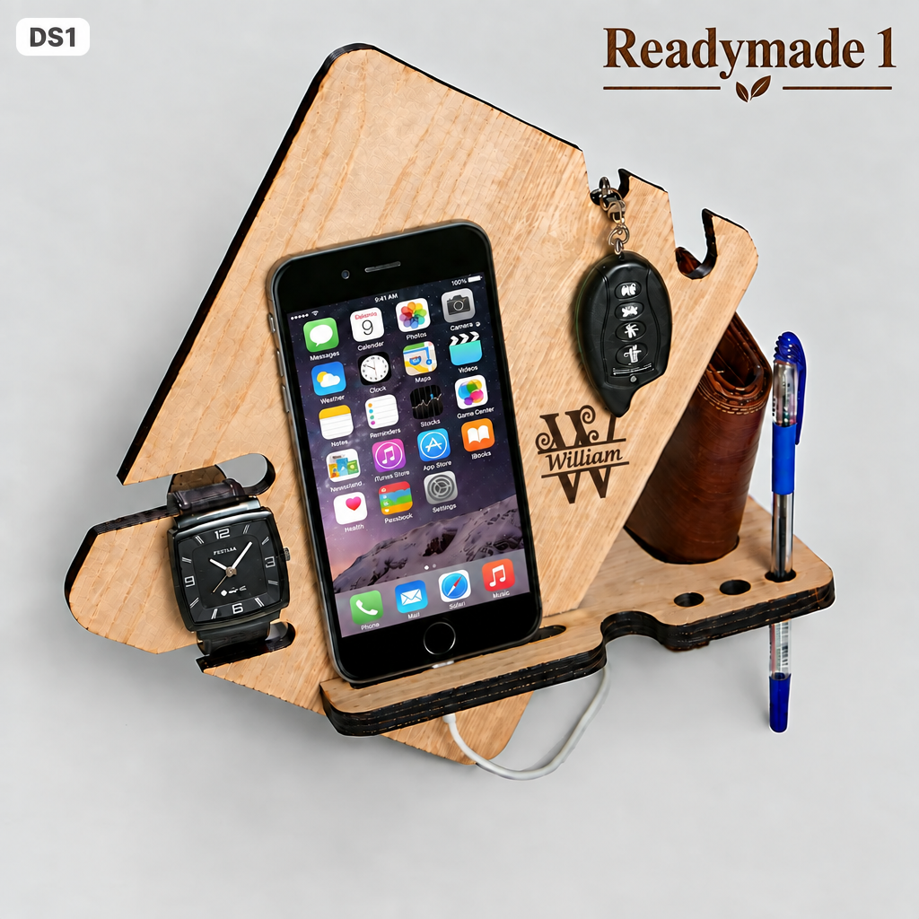DS1 docking station with single aligned W monogram