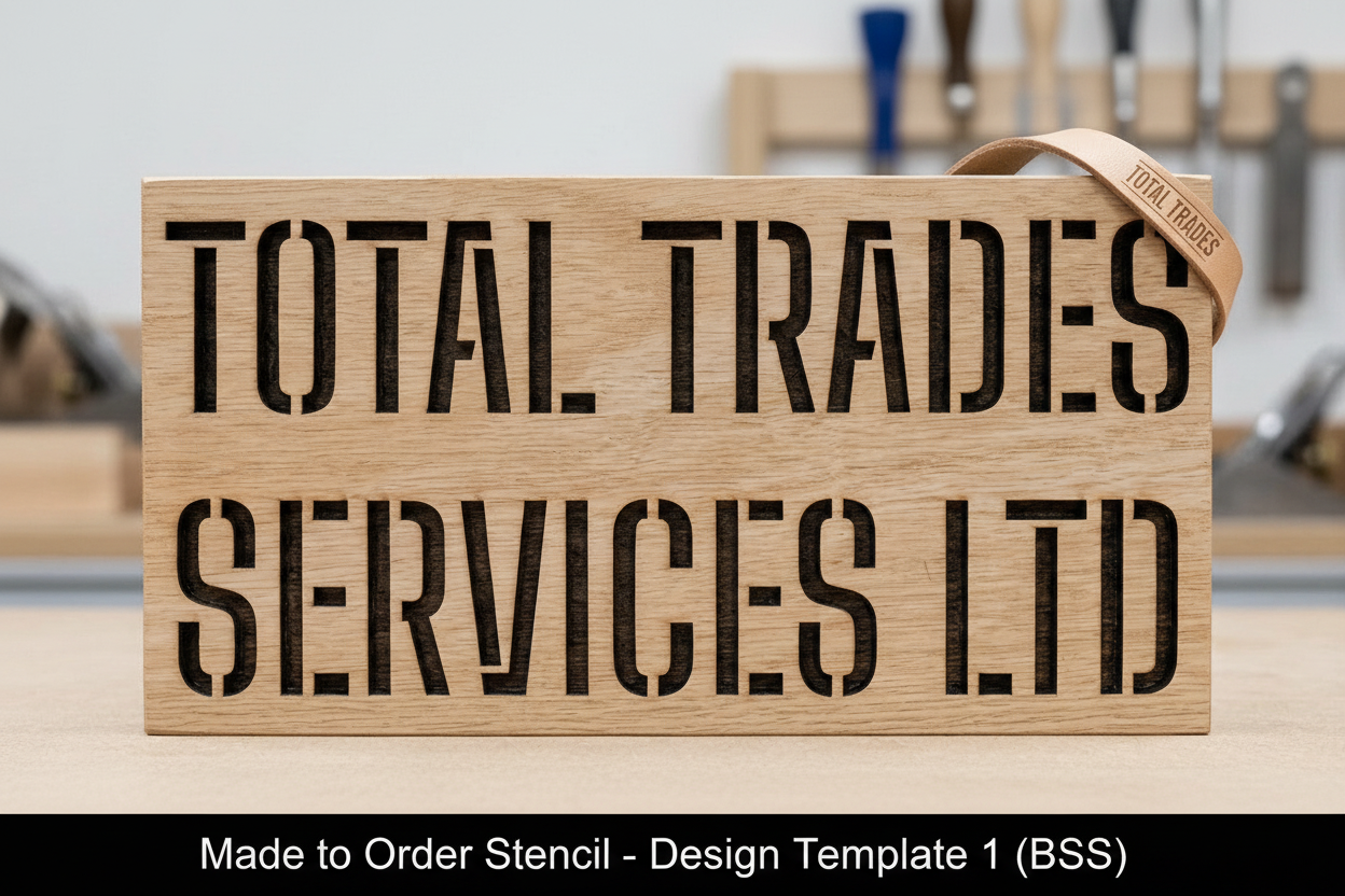 Made to Order Stencil - Design Template 1 (BSS)