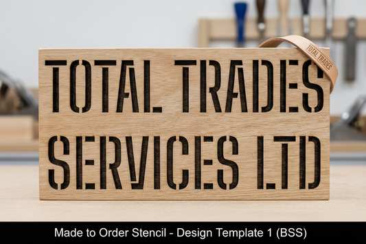 Made to Order Stencil - Design Template 1 (BSS)
