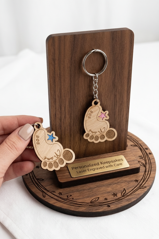 Newborn Keepsake Keyring