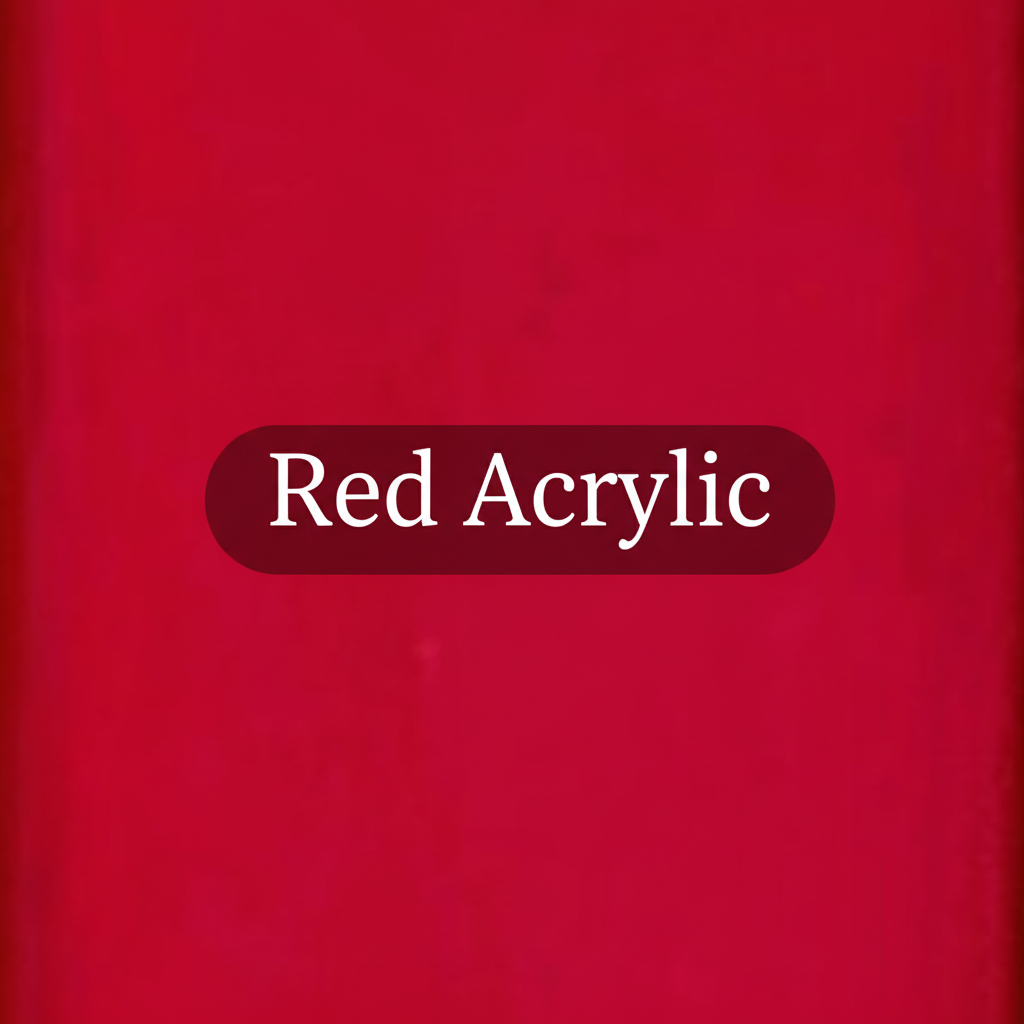 Red Acrylic